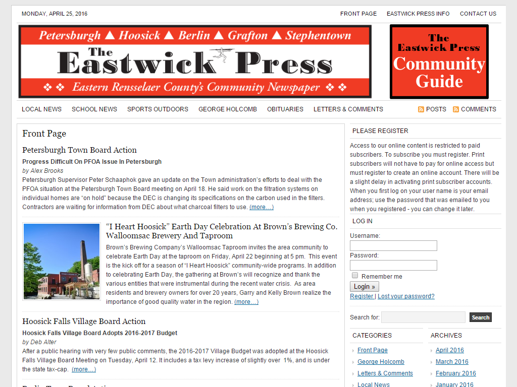 The Eastwick Press Media Contacts
