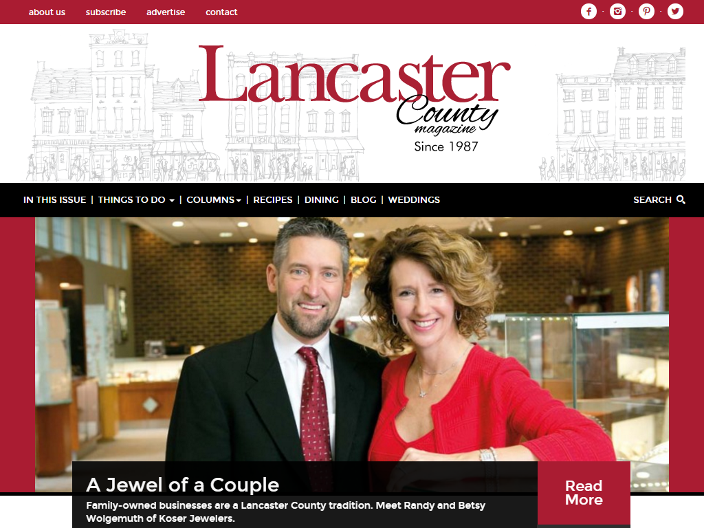 Lancaster County Magazine Media Contacts