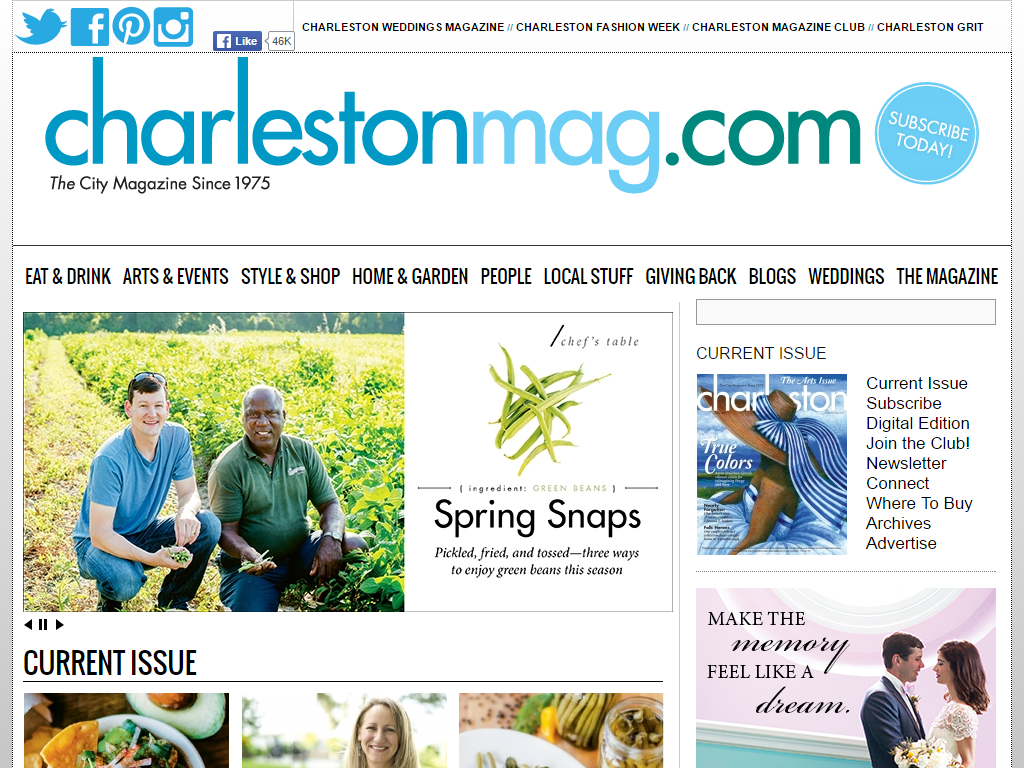 Charleston Magazine Media Contacts