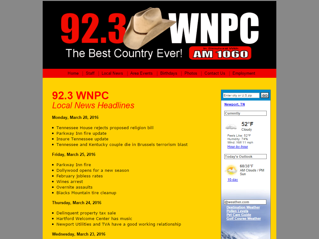 WNPC-FM Media Contacts
