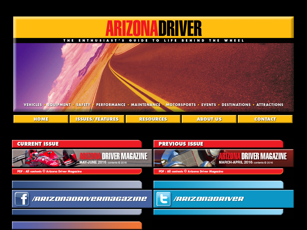 Arizona Driver Magazine Media Contacts
