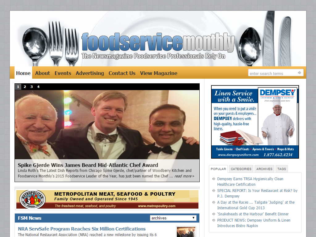 Foodservice Monthly Media Contacts