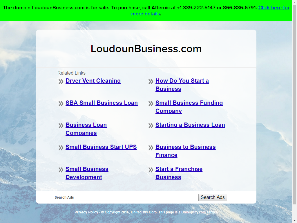 Loudoun Business Media Contacts
