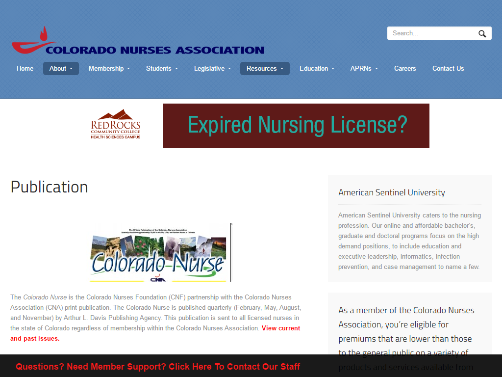 Colorado Nurse Media Contacts