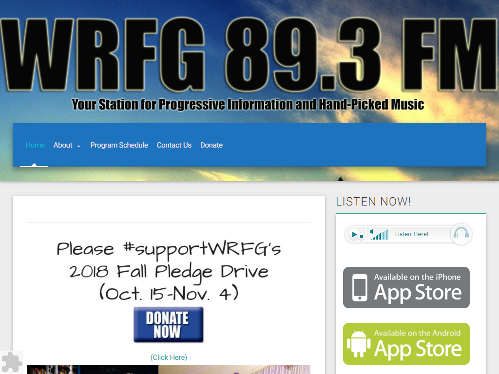 Just Peace-WRFG-FM Media Contacts