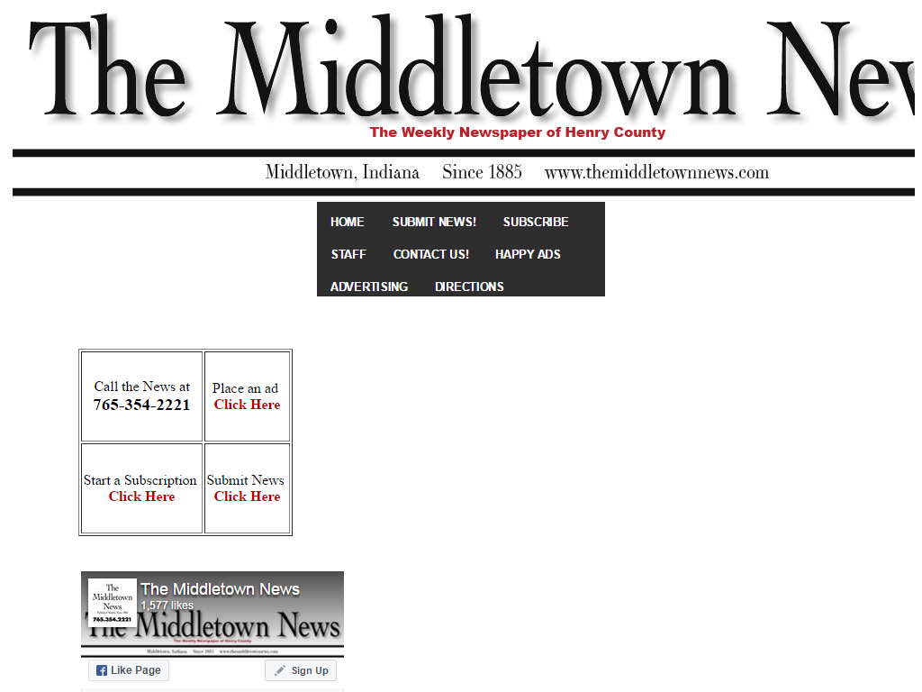 Middletown News Media Contacts