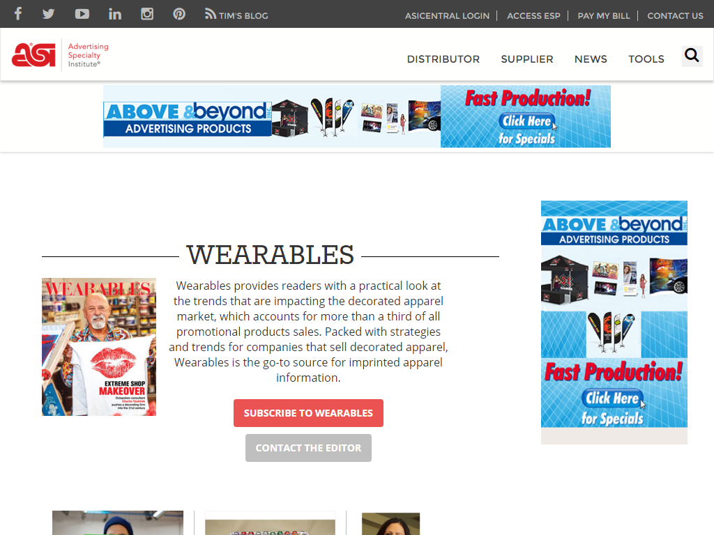 Wearables Business Media Contacts