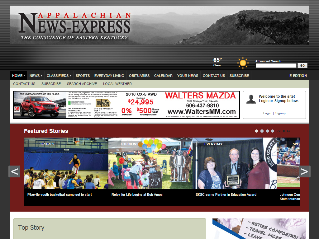 Appalachian News-Express Media Contacts