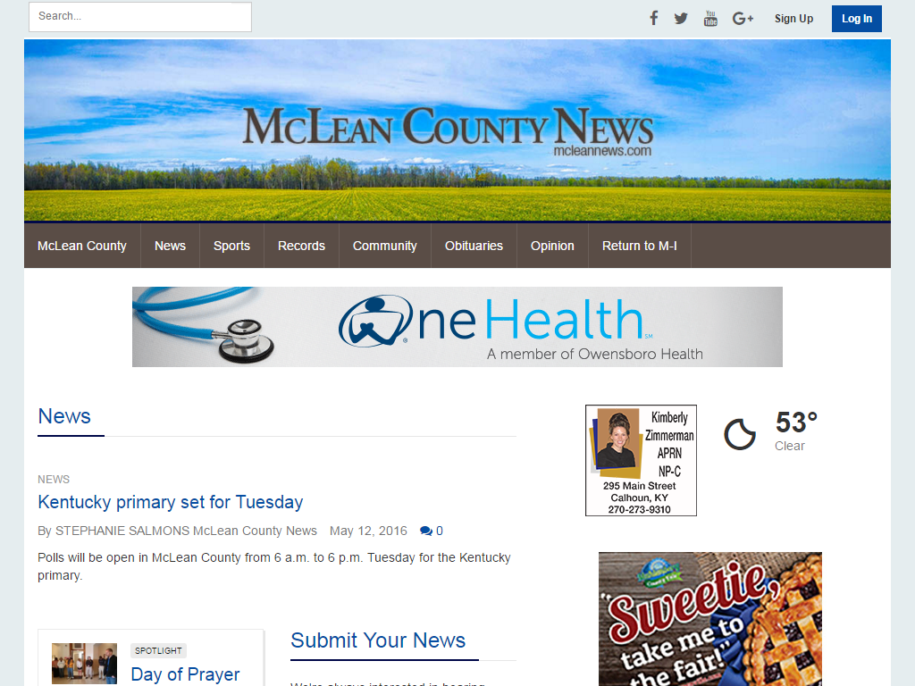 McLean County News Media Contacts