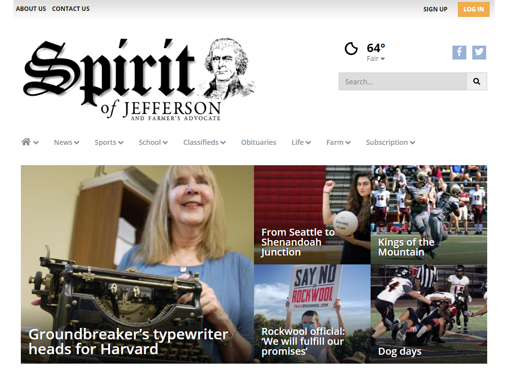 The Spirit of Jefferson Media Contacts