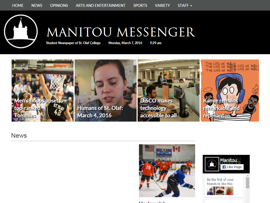 Manitou Messenger Media Contacts