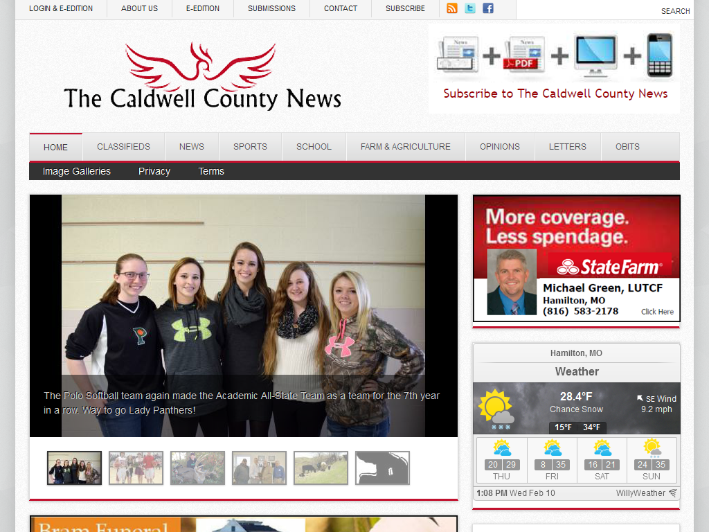 The Caldwell County News Media Contacts