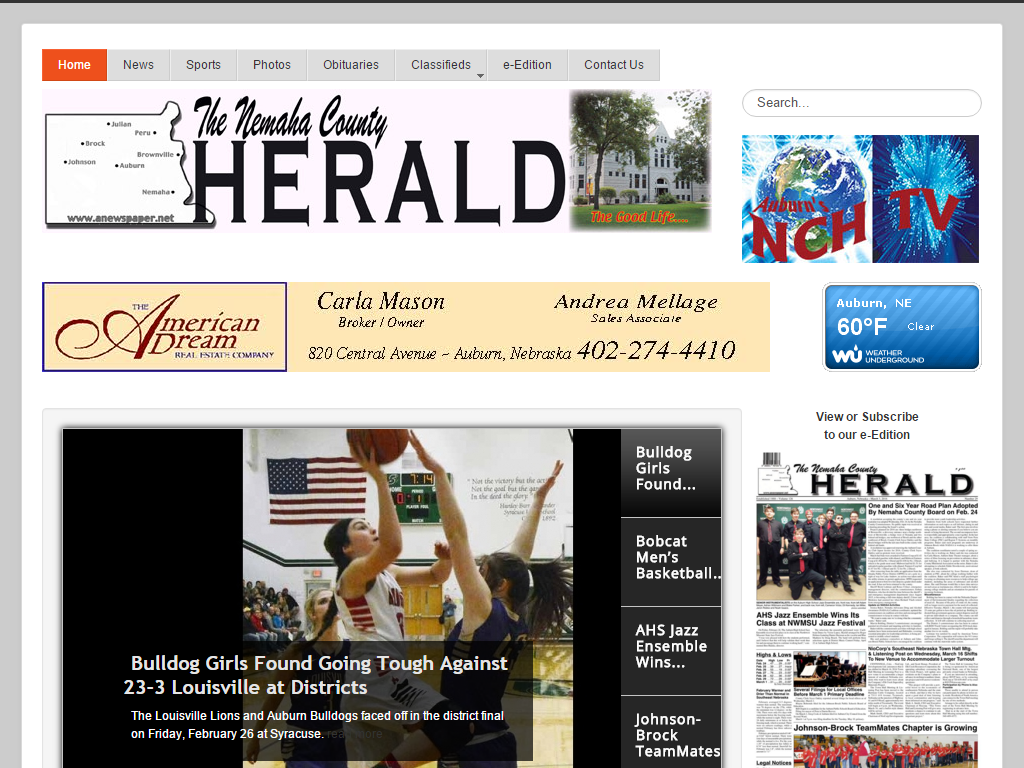 Nemaha County Herald Media Contacts