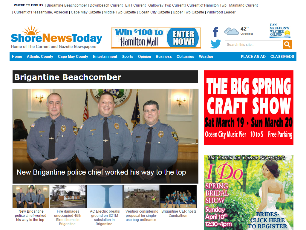 The Beachcomber News Media Contacts